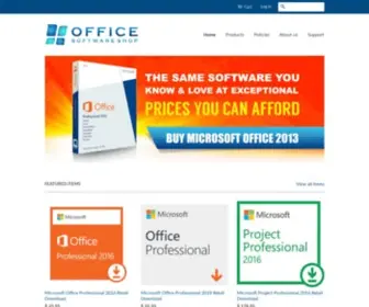 Officesoftwareshop.com(Office Software Shop) Screenshot