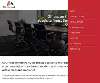 Officesonthepark.com.au(Serviced Offices and Virtual Offices in Adelaide) Screenshot