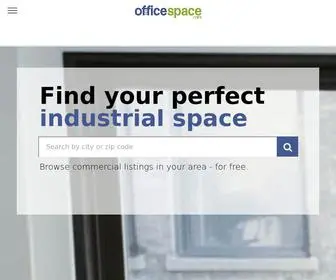 Officespace.com(Commercial Real Estate for Lease or Rent) Screenshot