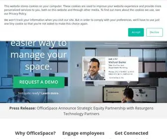 Officespacesoftware.com(The World's Leading Workplace Management Platform) Screenshot