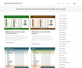 Officetemplates.net(Get your office templates) Screenshot