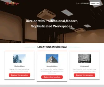 Officetiger.in(Business and Coworking HTML Template) Screenshot