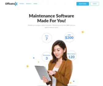 Officetrax.com(Maintenance Software) Screenshot