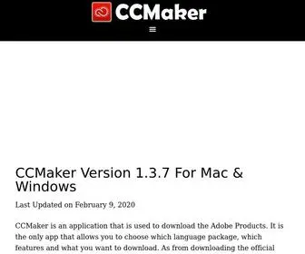 Official-CCmaker.com(CCMaker Download Version 1.3.7 For Windows & Mac) Screenshot