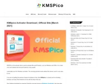 Official-KMspico.com(Kmspico is a free tool which) Screenshot