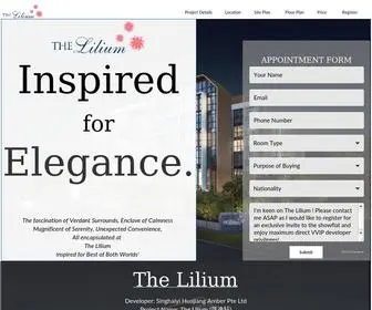 Official-Theliilium.com(The Lilium) Screenshot