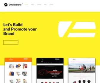 Officialbrand.eu(Build and Promote Your Brand Online) Screenshot