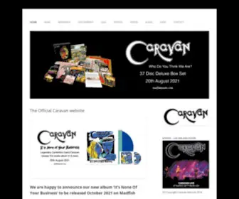 Officialcaravan.co.uk(The Official Caravan website) Screenshot