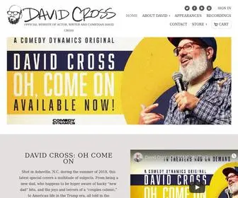 Officialdavidcross.com(Emmy Award winner and Grammy Award nominee David Cross) Screenshot