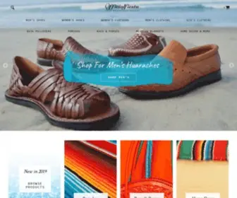 Officialfiesta.com(Men's Huarache Sandals) Screenshot