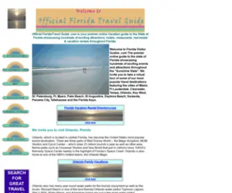 Officialfloridatravelguide.com(Official Florida Visitor Guide .com) Screenshot