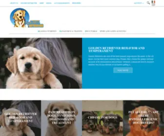 Officialgoldenretriever.com(Official Golden Retriever) Screenshot