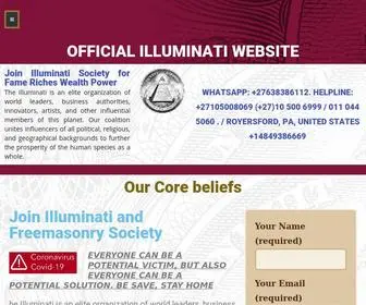 Officialilluminati-ORG.co.za(ILLUMINATI) Screenshot