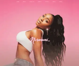 Officialnormani.com(NORMANI) Screenshot