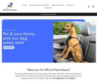 Officialpetspalace.com(Official Pets Palace) Screenshot