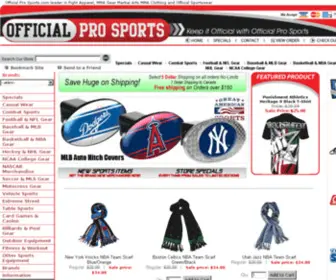 Officialprosports.com(Officialprosports) Screenshot
