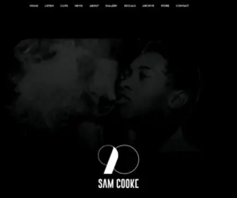 Officialsamcooke.com(Sam Cooke Official Website) Screenshot