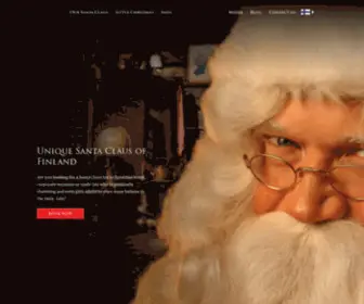 Officialsantaclausoffinland.com(Official Santa Claus of Finland) Screenshot
