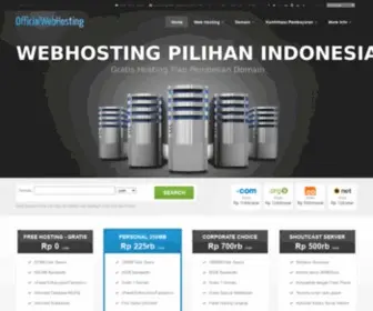 Officialwebhosting.net(Registrasi Domain Termurah) Screenshot