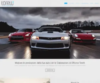 Officinatorelli.it(Officina Torelli Tuning & Performance) Screenshot