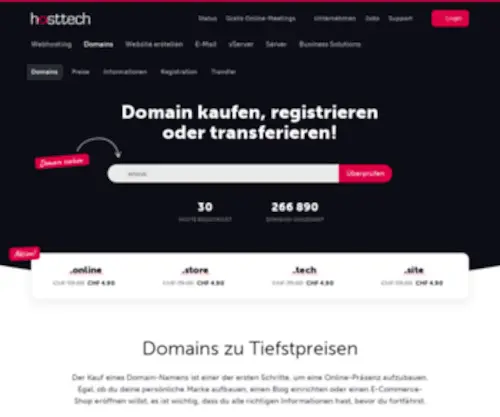 Offizieller-Registrar.ch(Günstige Preise) Screenshot