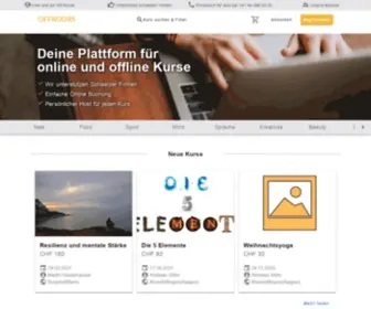 Offkoors.com(Live-Kurse online buchen) Screenshot