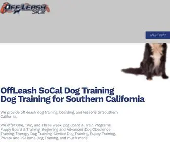 Offleashsocal.com(Balanced Canine Training SoCal) Screenshot