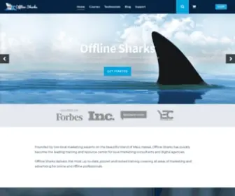 Offlinesharks.com(Offline Sharks) Screenshot