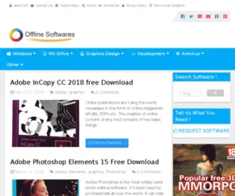 Offlinesoftwares.net(Offlinesoftwares) Screenshot