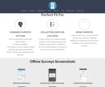 Offlinesurveys.com(Offline & Mobile Features for LimeSurvey) Screenshot