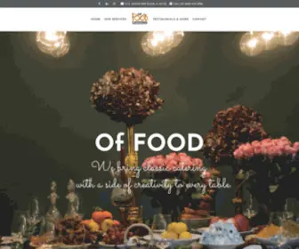 Offood.com(Catering for weddings) Screenshot