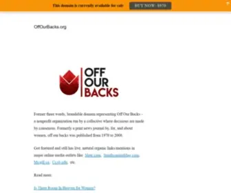 Offourbacks.org(Offourbacks) Screenshot
