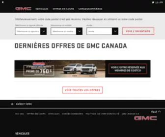 Offresgmc.ca(Offres Locales GMC) Screenshot
