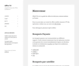 Offretv.fr(Guide des offres TV) Screenshot