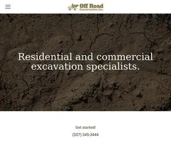 Offroadconstruction.com(Off Road Construction Inc) Screenshot