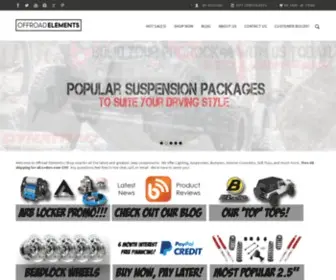 Offroadelements.com(Offroad Elements) Screenshot