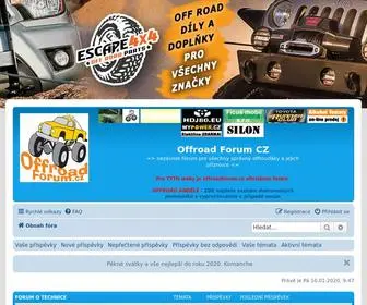 Offroadforum.cz(Offroad Forum CZ) Screenshot