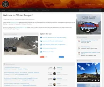 Offroadpassport.com(Offroad Passport) Screenshot