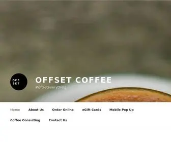 Offsetcoffee.com(OFFSET COFFEE) Screenshot