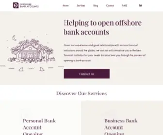 Offshorebankaccounts.com(Offshore Bank Accounts) Screenshot