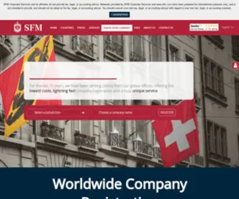 Offshorecompany.ch(Company Formation & Registration) Screenshot