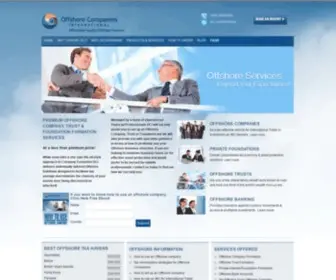 Offshoreincorporate.com(Offshore Companies International) Screenshot