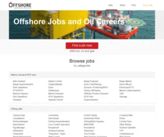 Offshorejobsearch.com(Offshore Jobs and Oil Careers) Screenshot