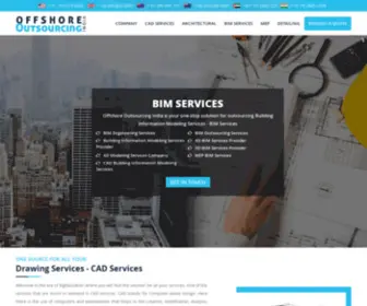 Offshoreoutsourcing-India.com(CAD Outsourcing Services) Screenshot