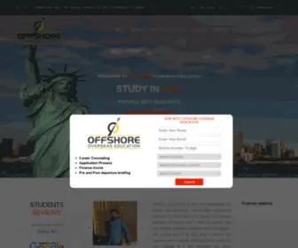 Offshoreoverseas.com(Student visa consultant in Gota Ghatlodia Ahmedabad) Screenshot