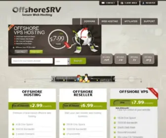 Offshoresrv.com(Offshore Anonymous Web Hosting) Screenshot