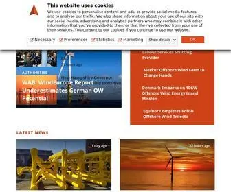 Offshorewind.biz(Offshore Wind) Screenshot