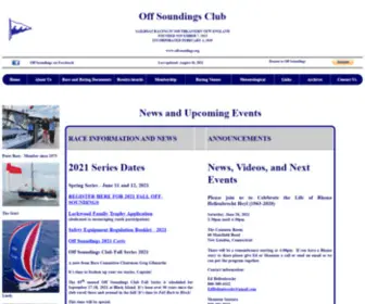 Offsoundings.org(Off Soundings OffSoundingsTemplate) Screenshot