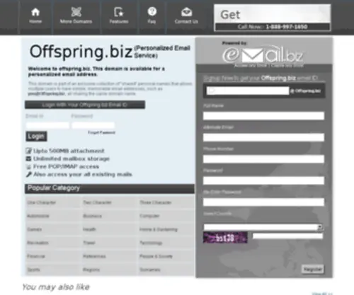 Offspring.biz(Desc) Screenshot