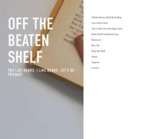 Offthebeatenshelf.com(Off the Beaten Shelf) Screenshot